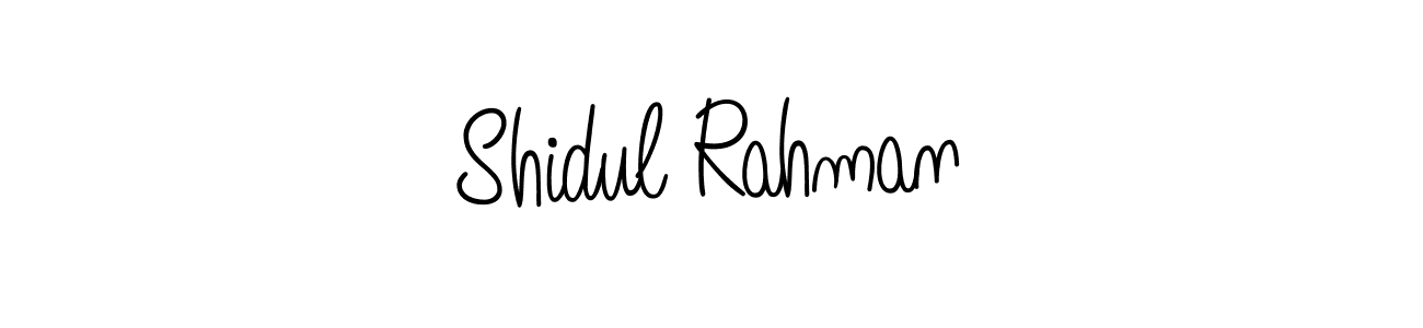 Once you've used our free online signature maker to create your best signature Angelique-Rose-font-FFP style, it's time to enjoy all of the benefits that Shidul Rahman name signing documents. Shidul Rahman signature style 5 images and pictures png