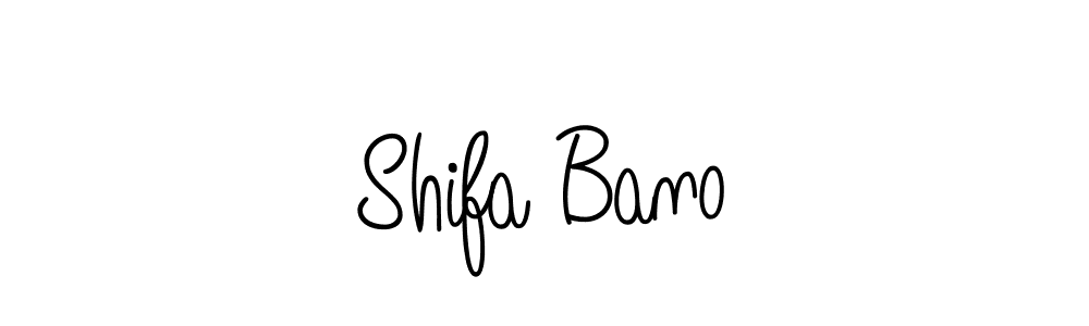 Also we have Shifa Bano name is the best signature style. Create professional handwritten signature collection using Angelique-Rose-font-FFP autograph style. Shifa Bano signature style 5 images and pictures png