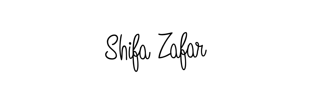 if you are searching for the best signature style for your name Shifa Zafar. so please give up your signature search. here we have designed multiple signature styles  using Angelique-Rose-font-FFP. Shifa Zafar signature style 5 images and pictures png