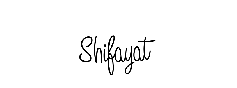 The best way (Angelique-Rose-font-FFP) to make a short signature is to pick only two or three words in your name. The name Shifayat include a total of six letters. For converting this name. Shifayat signature style 5 images and pictures png