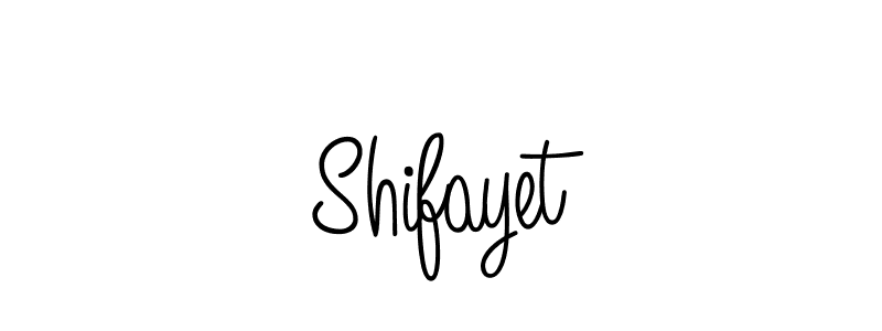 How to make Shifayet signature? Angelique-Rose-font-FFP is a professional autograph style. Create handwritten signature for Shifayet name. Shifayet signature style 5 images and pictures png