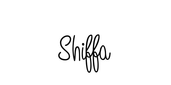 Make a beautiful signature design for name Shiffa. With this signature (Angelique-Rose-font-FFP) style, you can create a handwritten signature for free. Shiffa signature style 5 images and pictures png