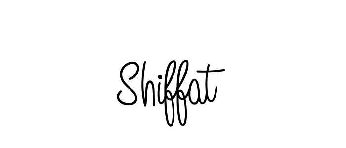 Design your own signature with our free online signature maker. With this signature software, you can create a handwritten (Angelique-Rose-font-FFP) signature for name Shiffat. Shiffat signature style 5 images and pictures png