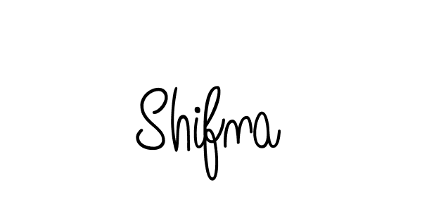 Make a beautiful signature design for name Shifna. With this signature (Angelique-Rose-font-FFP) style, you can create a handwritten signature for free. Shifna signature style 5 images and pictures png