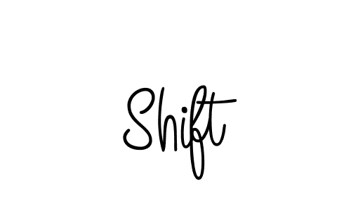 The best way (Angelique-Rose-font-FFP) to make a short signature is to pick only two or three words in your name. The name Shift include a total of six letters. For converting this name. Shift signature style 5 images and pictures png