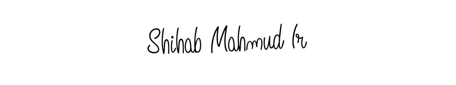 The best way (Angelique-Rose-font-FFP) to make a short signature is to pick only two or three words in your name. The name Shihab Mahmud Ir include a total of six letters. For converting this name. Shihab Mahmud Ir signature style 5 images and pictures png