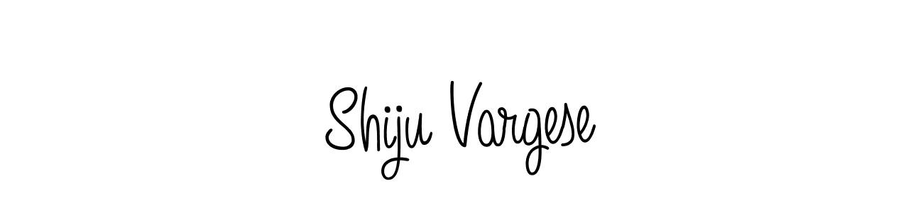 if you are searching for the best signature style for your name Shiju Vargese. so please give up your signature search. here we have designed multiple signature styles  using Angelique-Rose-font-FFP. Shiju Vargese signature style 5 images and pictures png