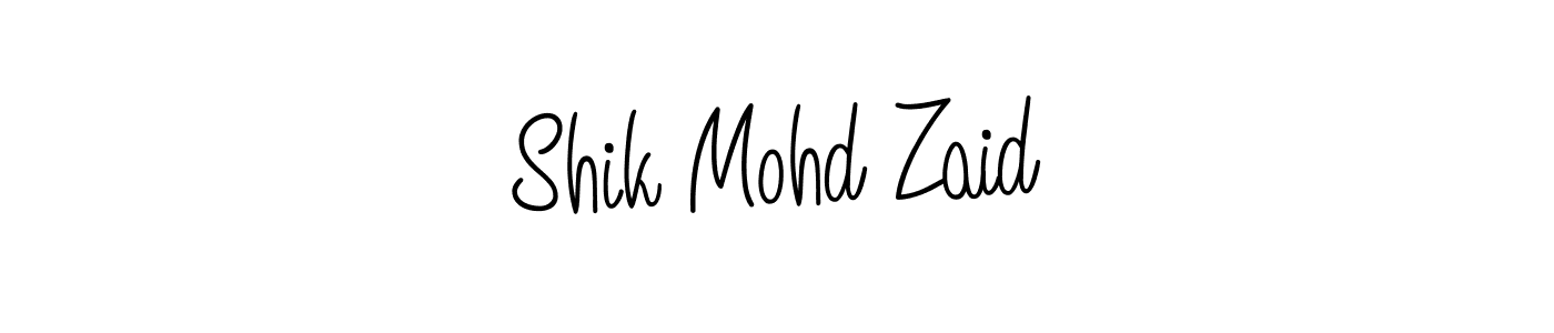 Here are the top 10 professional signature styles for the name Shik Mohd Zaid. These are the best autograph styles you can use for your name. Shik Mohd Zaid signature style 5 images and pictures png