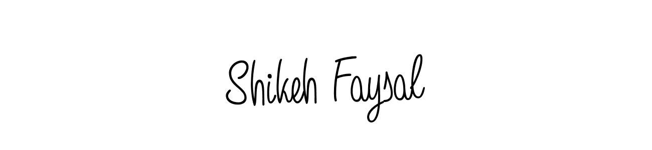 Also You can easily find your signature by using the search form. We will create Shikeh Faysal name handwritten signature images for you free of cost using Angelique-Rose-font-FFP sign style. Shikeh Faysal signature style 5 images and pictures png