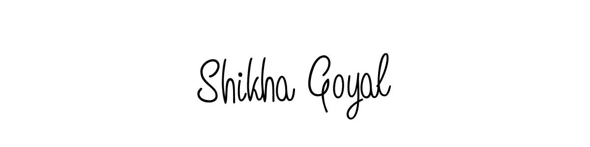 Here are the top 10 professional signature styles for the name Shikha Goyal. These are the best autograph styles you can use for your name. Shikha Goyal signature style 5 images and pictures png