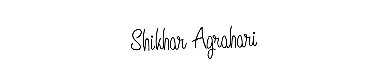 How to Draw Shikhar Agrahari signature style? Angelique-Rose-font-FFP is a latest design signature styles for name Shikhar Agrahari. Shikhar Agrahari signature style 5 images and pictures png