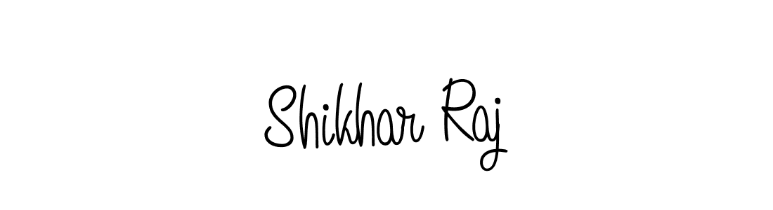 How to Draw Shikhar Raj signature style? Angelique-Rose-font-FFP is a latest design signature styles for name Shikhar Raj. Shikhar Raj signature style 5 images and pictures png