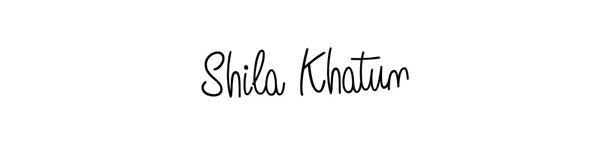 It looks lik you need a new signature style for name Shila Khatun. Design unique handwritten (Angelique-Rose-font-FFP) signature with our free signature maker in just a few clicks. Shila Khatun signature style 5 images and pictures png