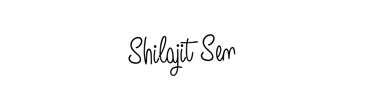 How to make Shilajit Sen signature? Angelique-Rose-font-FFP is a professional autograph style. Create handwritten signature for Shilajit Sen name. Shilajit Sen signature style 5 images and pictures png