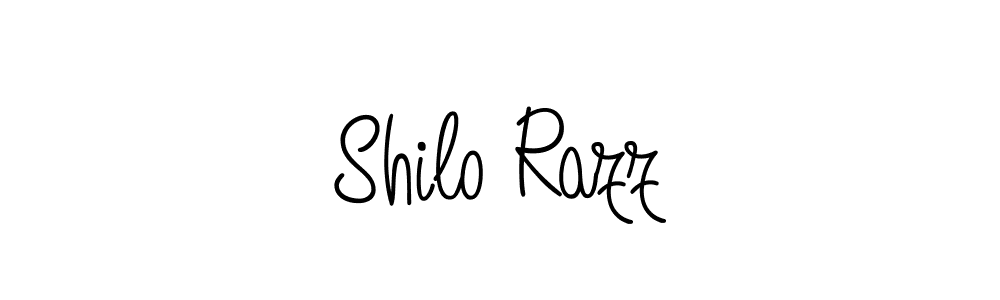 Shilo Razz stylish signature style. Best Handwritten Sign (Angelique-Rose-font-FFP) for my name. Handwritten Signature Collection Ideas for my name Shilo Razz. Shilo Razz signature style 5 images and pictures png