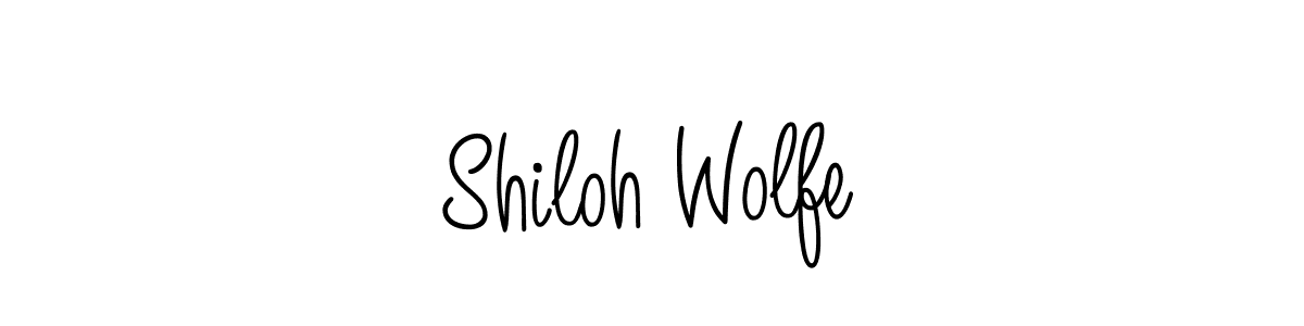 How to make Shiloh Wolfe signature? Angelique-Rose-font-FFP is a professional autograph style. Create handwritten signature for Shiloh Wolfe name. Shiloh Wolfe signature style 5 images and pictures png