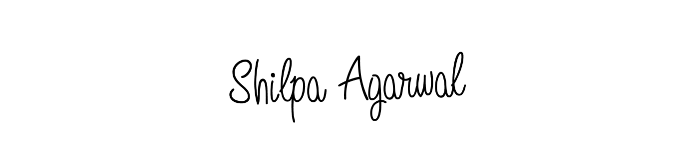 Make a beautiful signature design for name Shilpa Agarwal. Use this online signature maker to create a handwritten signature for free. Shilpa Agarwal signature style 5 images and pictures png