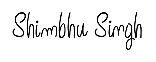 Upgrade your professional image with Shimbhu Singh signature created with Angelique-Rose-font-FFP font. Fast, free, and watermark-free download. Shimbhu Singh signature style 5 images and pictures png