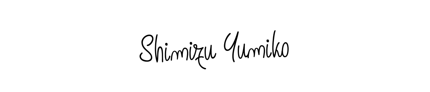 You can use this online signature creator to create a handwritten signature for the name Shimizu Yumiko. This is the best online autograph maker. Shimizu Yumiko signature style 5 images and pictures png