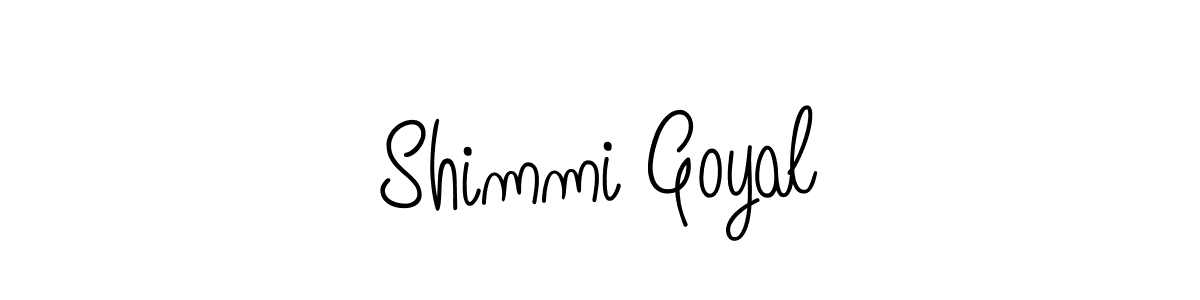 It looks lik you need a new signature style for name Shimmi Goyal. Design unique handwritten (Angelique-Rose-font-FFP) signature with our free signature maker in just a few clicks. Shimmi Goyal signature style 5 images and pictures png