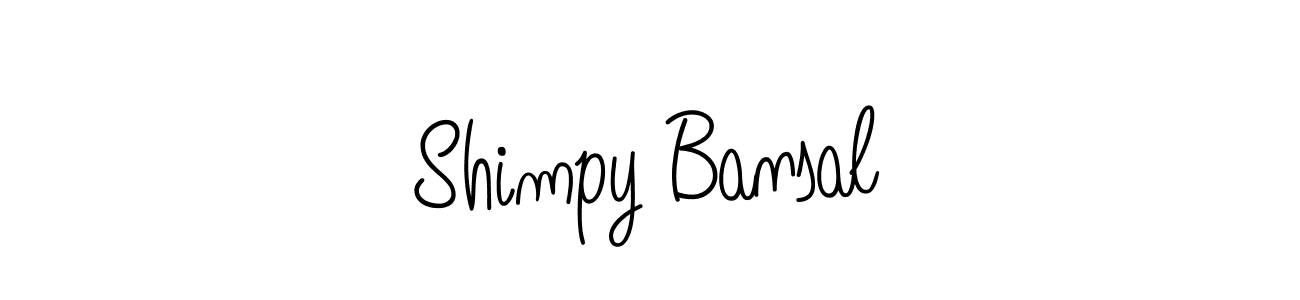 This is the best signature style for the Shimpy Bansal name. Also you like these signature font (Angelique-Rose-font-FFP). Mix name signature. Shimpy Bansal signature style 5 images and pictures png