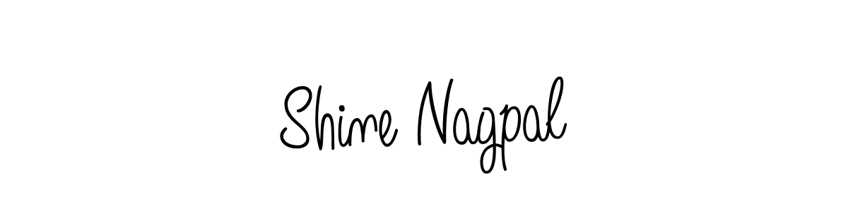 How to make Shine Nagpal signature? Angelique-Rose-font-FFP is a professional autograph style. Create handwritten signature for Shine Nagpal name. Shine Nagpal signature style 5 images and pictures png