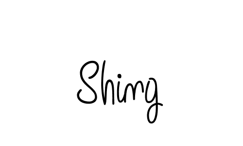 You should practise on your own different ways (Angelique-Rose-font-FFP) to write your name (Shing) in signature. don't let someone else do it for you. Shing signature style 5 images and pictures png