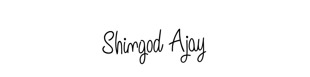 Also we have Shingod Ajay name is the best signature style. Create professional handwritten signature collection using Angelique-Rose-font-FFP autograph style. Shingod Ajay signature style 5 images and pictures png
