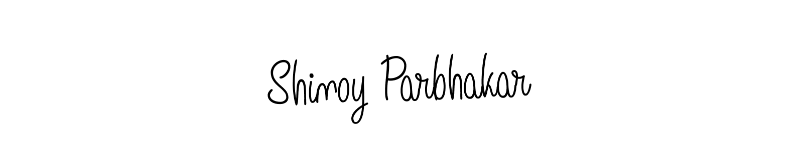 You should practise on your own different ways (Angelique-Rose-font-FFP) to write your name (Shinoy Parbhakar) in signature. don't let someone else do it for you. Shinoy Parbhakar signature style 5 images and pictures png