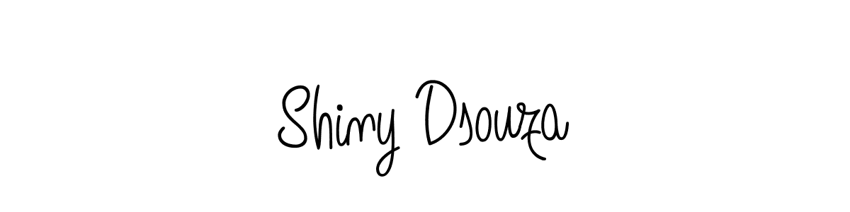 The best way (Angelique-Rose-font-FFP) to make a short signature is to pick only two or three words in your name. The name Shiny Dsouza include a total of six letters. For converting this name. Shiny Dsouza signature style 5 images and pictures png