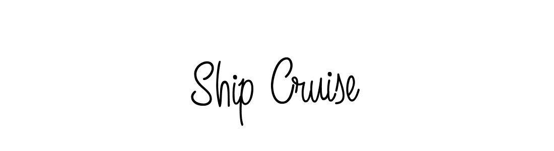 Make a beautiful signature design for name Ship Cruise. With this signature (Angelique-Rose-font-FFP) style, you can create a handwritten signature for free. Ship Cruise signature style 5 images and pictures png