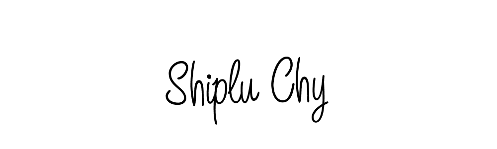 Use a signature maker to create a handwritten signature online. With this signature software, you can design (Angelique-Rose-font-FFP) your own signature for name Shiplu Chy. Shiplu Chy signature style 5 images and pictures png