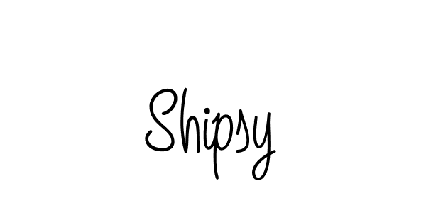 Design your own signature with our free online signature maker. With this signature software, you can create a handwritten (Angelique-Rose-font-FFP) signature for name Shipsy. Shipsy signature style 5 images and pictures png