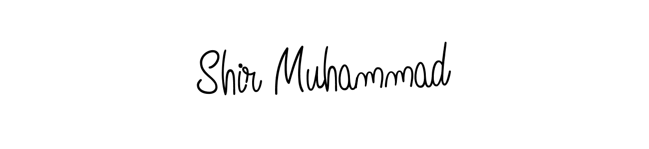 Create a beautiful signature design for name Shir Muhammad. With this signature (Angelique-Rose-font-FFP) fonts, you can make a handwritten signature for free. Shir Muhammad signature style 5 images and pictures png