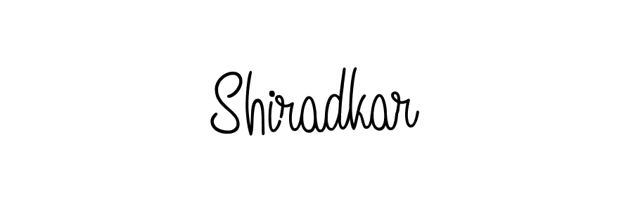 How to make Shiradkar signature? Angelique-Rose-font-FFP is a professional autograph style. Create handwritten signature for Shiradkar name. Shiradkar signature style 5 images and pictures png