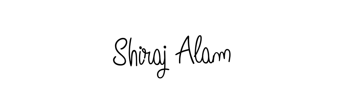 Make a beautiful signature design for name Shiraj Alam. With this signature (Angelique-Rose-font-FFP) style, you can create a handwritten signature for free. Shiraj Alam signature style 5 images and pictures png