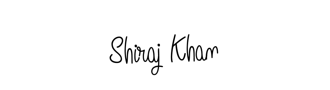Design your own signature with our free online signature maker. With this signature software, you can create a handwritten (Angelique-Rose-font-FFP) signature for name Shiraj Khan. Shiraj Khan signature style 5 images and pictures png