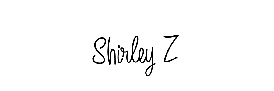 Make a beautiful signature design for name Shirley Z. Use this online signature maker to create a handwritten signature for free. Shirley Z signature style 5 images and pictures png