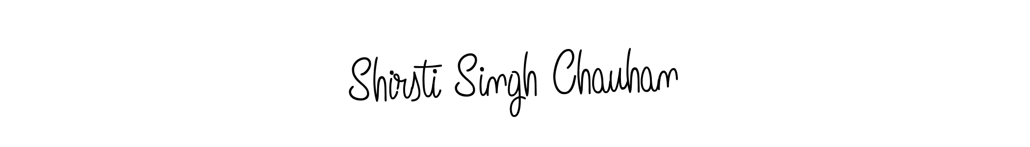 It looks lik you need a new signature style for name Shirsti Singh Chauhan. Design unique handwritten (Angelique-Rose-font-FFP) signature with our free signature maker in just a few clicks. Shirsti Singh Chauhan signature style 5 images and pictures png