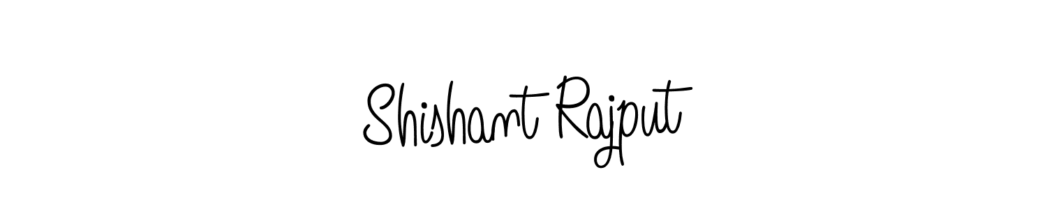 Shishant Rajput stylish signature style. Best Handwritten Sign (Angelique-Rose-font-FFP) for my name. Handwritten Signature Collection Ideas for my name Shishant Rajput. Shishant Rajput signature style 5 images and pictures png