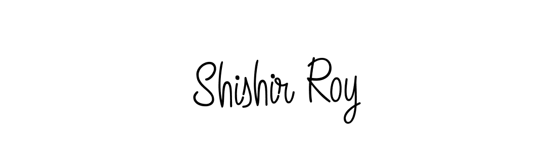 Shishir Roy stylish signature style. Best Handwritten Sign (Angelique-Rose-font-FFP) for my name. Handwritten Signature Collection Ideas for my name Shishir Roy. Shishir Roy signature style 5 images and pictures png