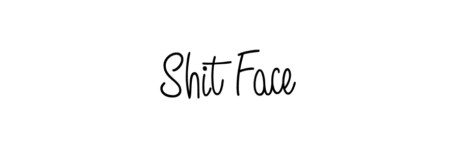 Also You can easily find your signature by using the search form. We will create Shit Face name handwritten signature images for you free of cost using Angelique-Rose-font-FFP sign style. Shit Face signature style 5 images and pictures png