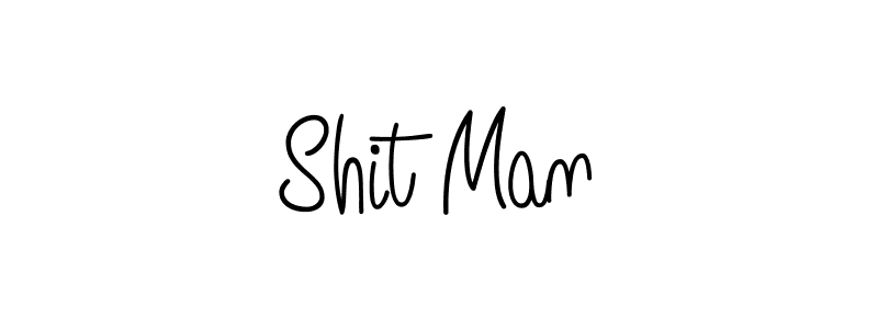 Use a signature maker to create a handwritten signature online. With this signature software, you can design (Angelique-Rose-font-FFP) your own signature for name Shit Man. Shit Man signature style 5 images and pictures png