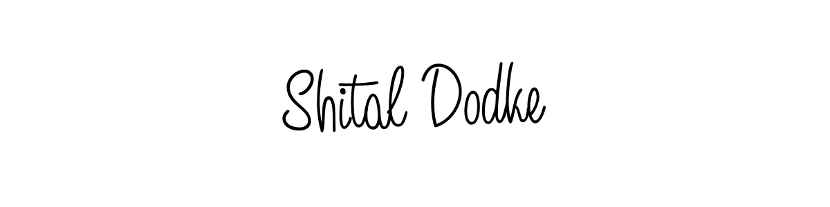 Create a beautiful signature design for name Shital Dodke. With this signature (Angelique-Rose-font-FFP) fonts, you can make a handwritten signature for free. Shital Dodke signature style 5 images and pictures png