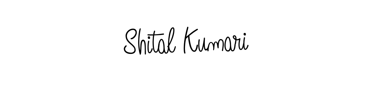 You should practise on your own different ways (Angelique-Rose-font-FFP) to write your name (Shital Kumari) in signature. don't let someone else do it for you. Shital Kumari signature style 5 images and pictures png
