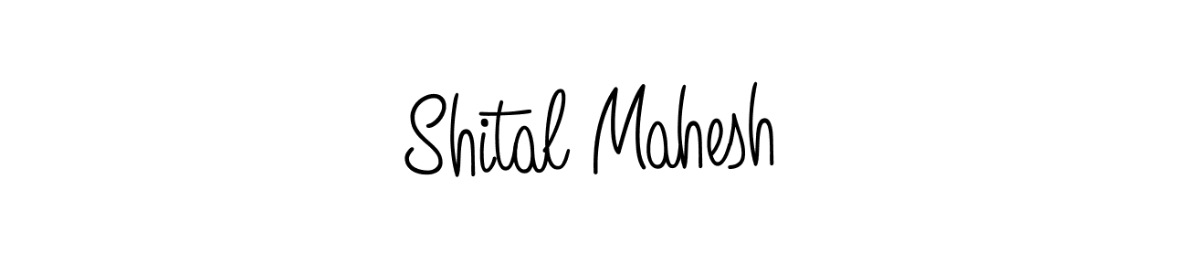 Angelique-Rose-font-FFP is a professional signature style that is perfect for those who want to add a touch of class to their signature. It is also a great choice for those who want to make their signature more unique. Get Shital Mahesh name to fancy signature for free. Shital Mahesh signature style 5 images and pictures png