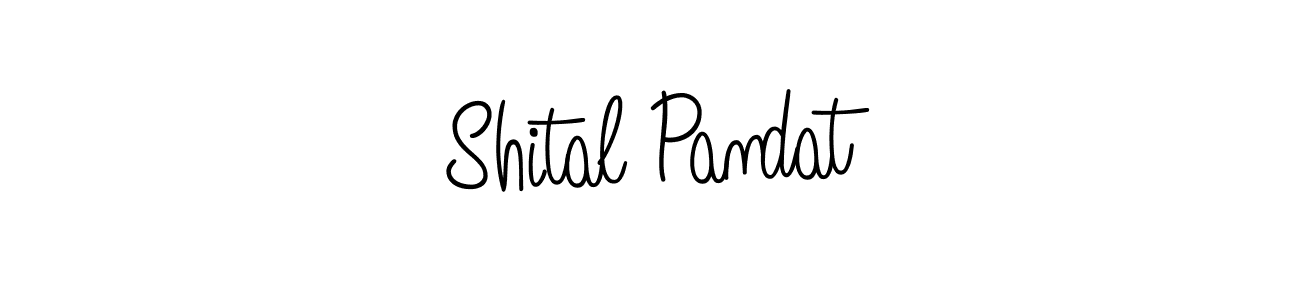 How to Draw Shital Pandat signature style? Angelique-Rose-font-FFP is a latest design signature styles for name Shital Pandat. Shital Pandat signature style 5 images and pictures png