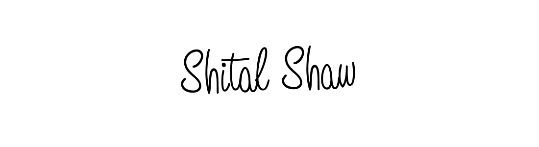 Shital Shaw stylish signature style. Best Handwritten Sign (Angelique-Rose-font-FFP) for my name. Handwritten Signature Collection Ideas for my name Shital Shaw. Shital Shaw signature style 5 images and pictures png