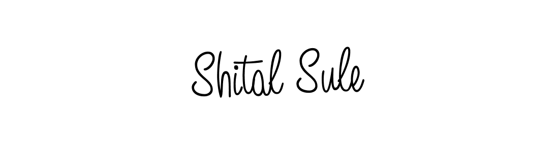 Once you've used our free online signature maker to create your best signature Angelique-Rose-font-FFP style, it's time to enjoy all of the benefits that Shital Sule name signing documents. Shital Sule signature style 5 images and pictures png