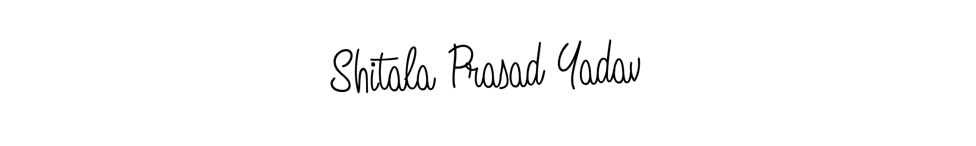 Design your own signature with our free online signature maker. With this signature software, you can create a handwritten (Angelique-Rose-font-FFP) signature for name Shitala Prasad Yadav. Shitala Prasad Yadav signature style 5 images and pictures png